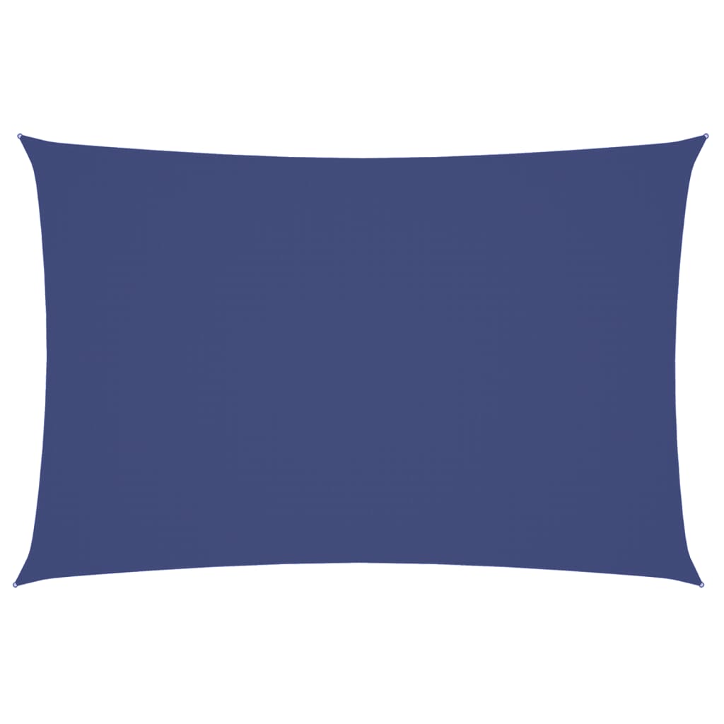 Parasole a Vela Rettangolare Tessuto Oxford PU 2x4 m Blu - immagine 16 | SolPatio - Image 16 of 99