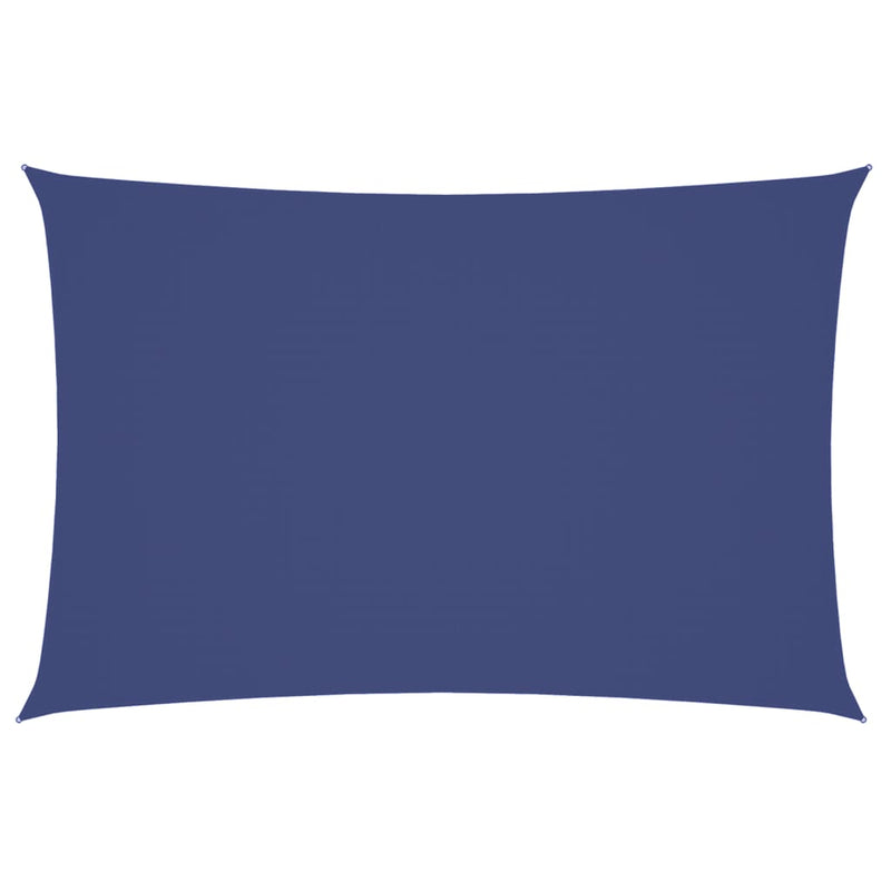 Parasole a Vela Rettangolare Tessuto Oxford PU 2x4 m Blu - immagine 16 | SolPatio - Image 16 of 99