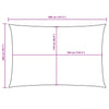 vidaXL Toldo vela de tejido Oxford 2x4 m Azul - Image 94 of 99