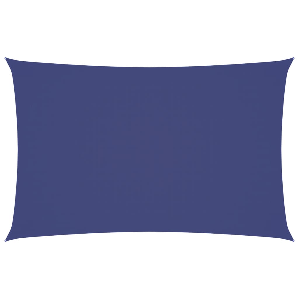 vidaXL Toldo Vela Rectangular de Tela Oxford Recubierta de PU 2 x 4,5 m Azul - Image 2 of 9