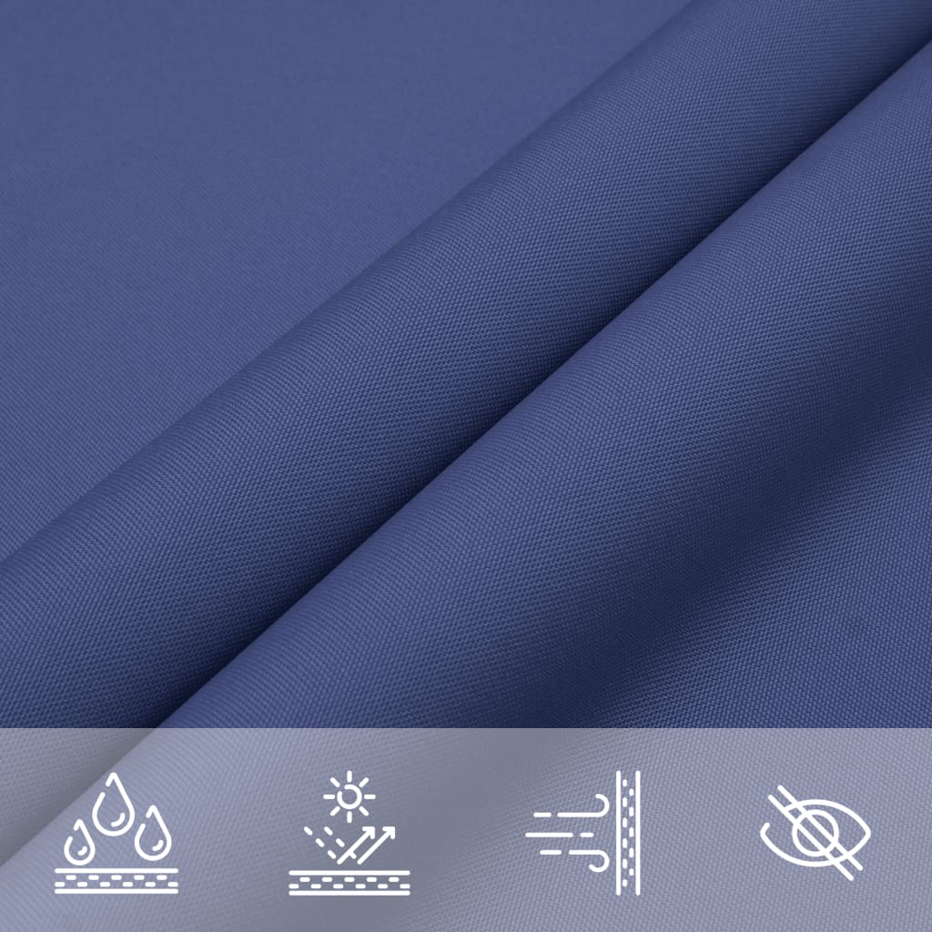 Parasole a Vela in Tessuto Oxford 2×5 m Blu - Image 8 of 40