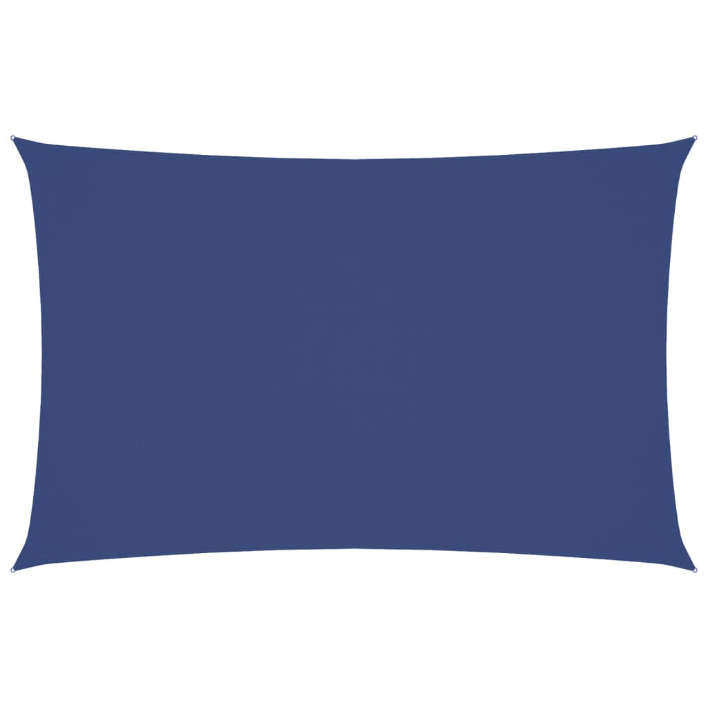 Parasole a Vela Oxford Rettangolare 2,5×5 m Blu - Image 3 of 31
