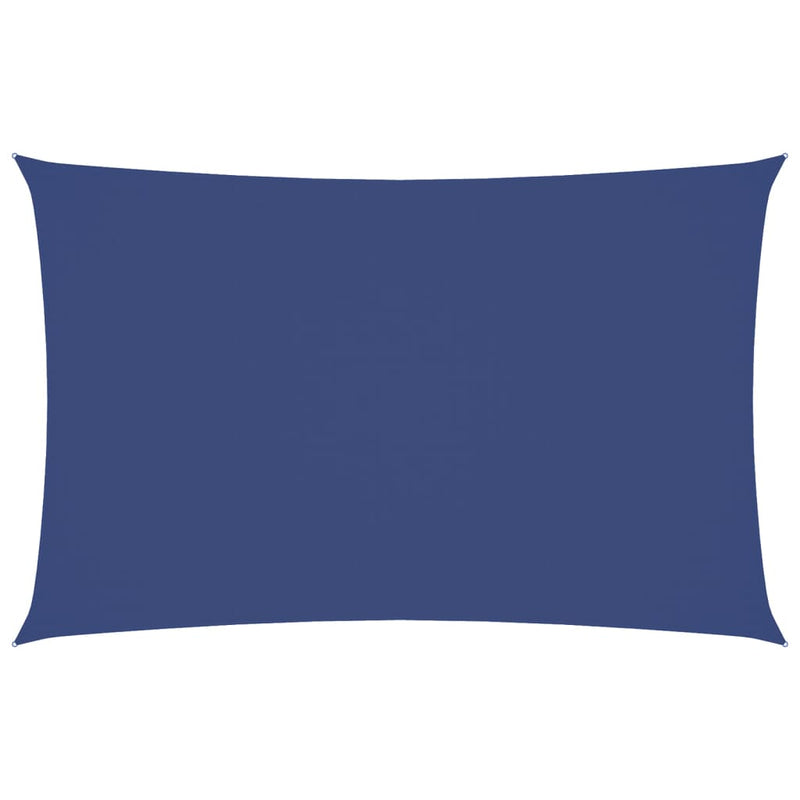 Parasole a Vela Oxford Rettangolare 2,5×5 m Blu - Image 3 of 31