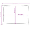 Parasole a Vela Oxford Rettangolare 3×4,5 m Blu - Image 22 of 37