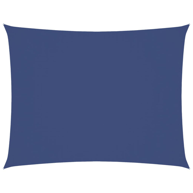 Parasole a Vela in Tessuto Oxford 3×6 m Blu - Image 4 of 37