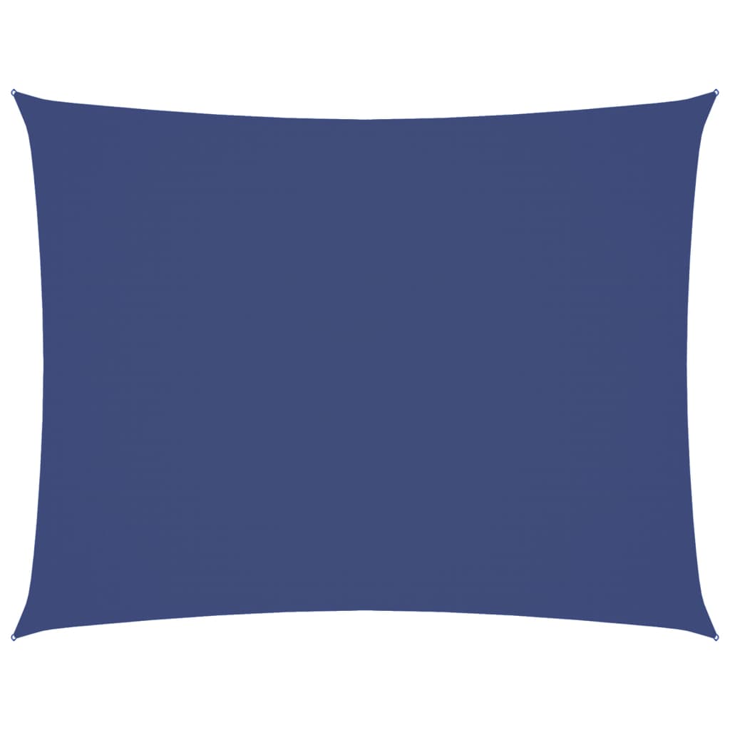 Parasole a Vela Oxford Rettangolare 3,5×4,5 m Blu - Image 4 of 25