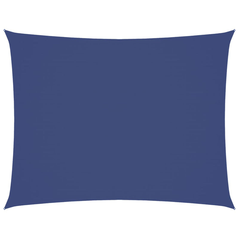 Parasole a Vela Oxford Rettangolare 3,5×4,5 m Blu - Image 4 of 25