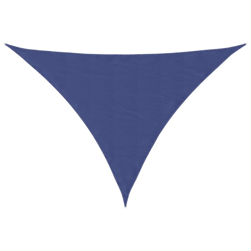 Parasole a Vela Oxford Triangolare 3,5×3,5×4,9 m Blu - Image 4 of 40