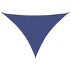 vidaXL Triangular Oxford Shade Sail 5x7x7 m Blue - Image 6 of 27