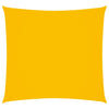 Toldo Vela vidaXL Cuadrado de Tela Oxford con Revestimiento de PU 2x2 m Amarillo - Image 7 of 45