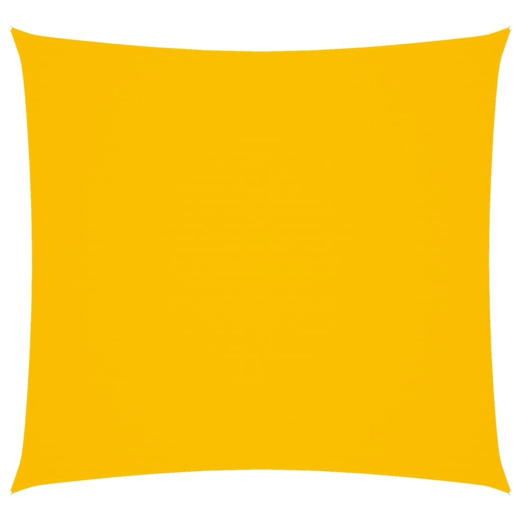 Toldo Vela vidaXL Cuadrado de Tela Oxford con Revestimiento de PU 2x2 m Amarillo - Image 7 of 45