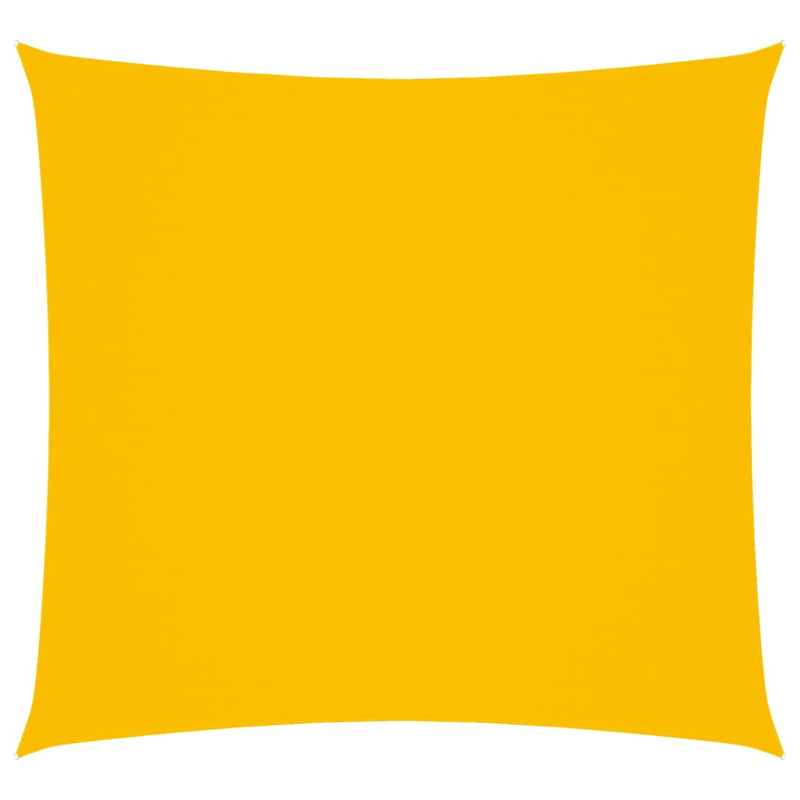 Toldo Vela vidaXL Cuadrado de Tela Oxford con Revestimiento de PU 2x2 m Amarillo - Image 7 of 45