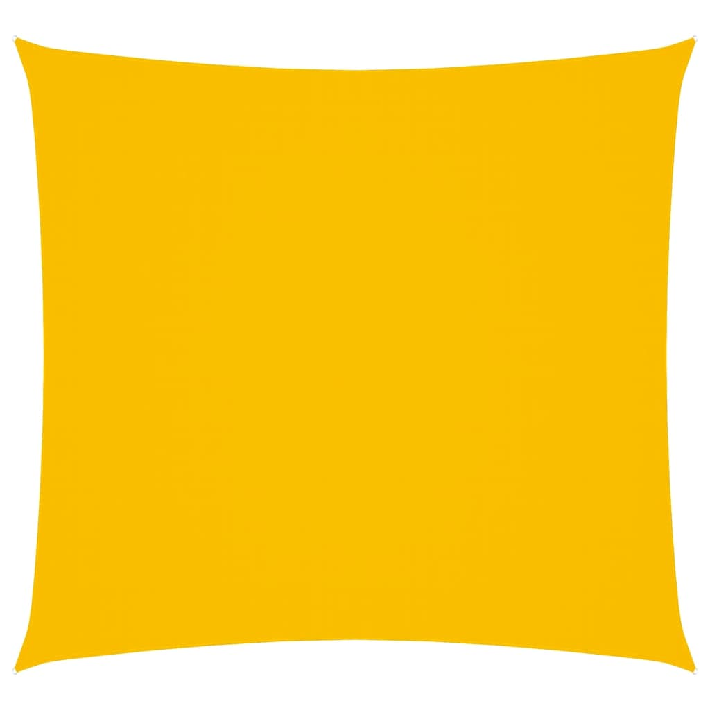 Toldo Vela vidaXL Cuadrado de Tela Oxford con Revestimiento de PU 2x2 m Amarillo - Image 9 of 45