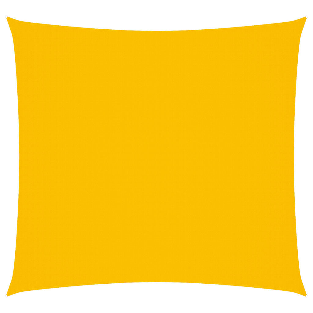 Toldo Vela vidaXL Cuadrado de Tela Oxford con Revestimiento de PU 2x2 m Amarillo - Image 8 of 45