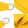 Toldo Vela vidaXL Cuadrado de Tela Oxford con Revestimiento de PU 2x2 m Amarillo - Image 21 of 45