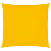 vidaXL Square PU Coated Oxford Fabric Shade Sail 6x6 m Yellow - Image 2 of 9