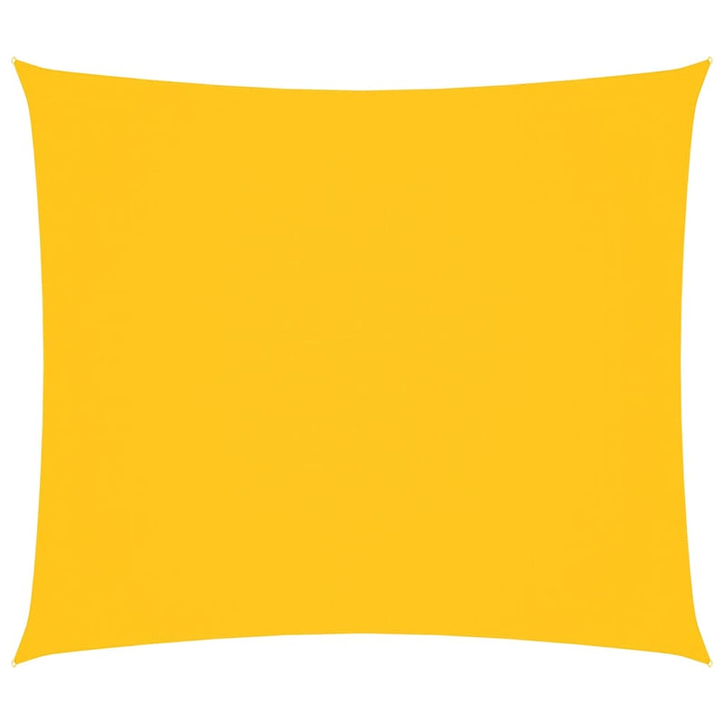 Parasole a Vela Oxford Rettangolare 2×2,5 m Giallo - Image 2 of 9