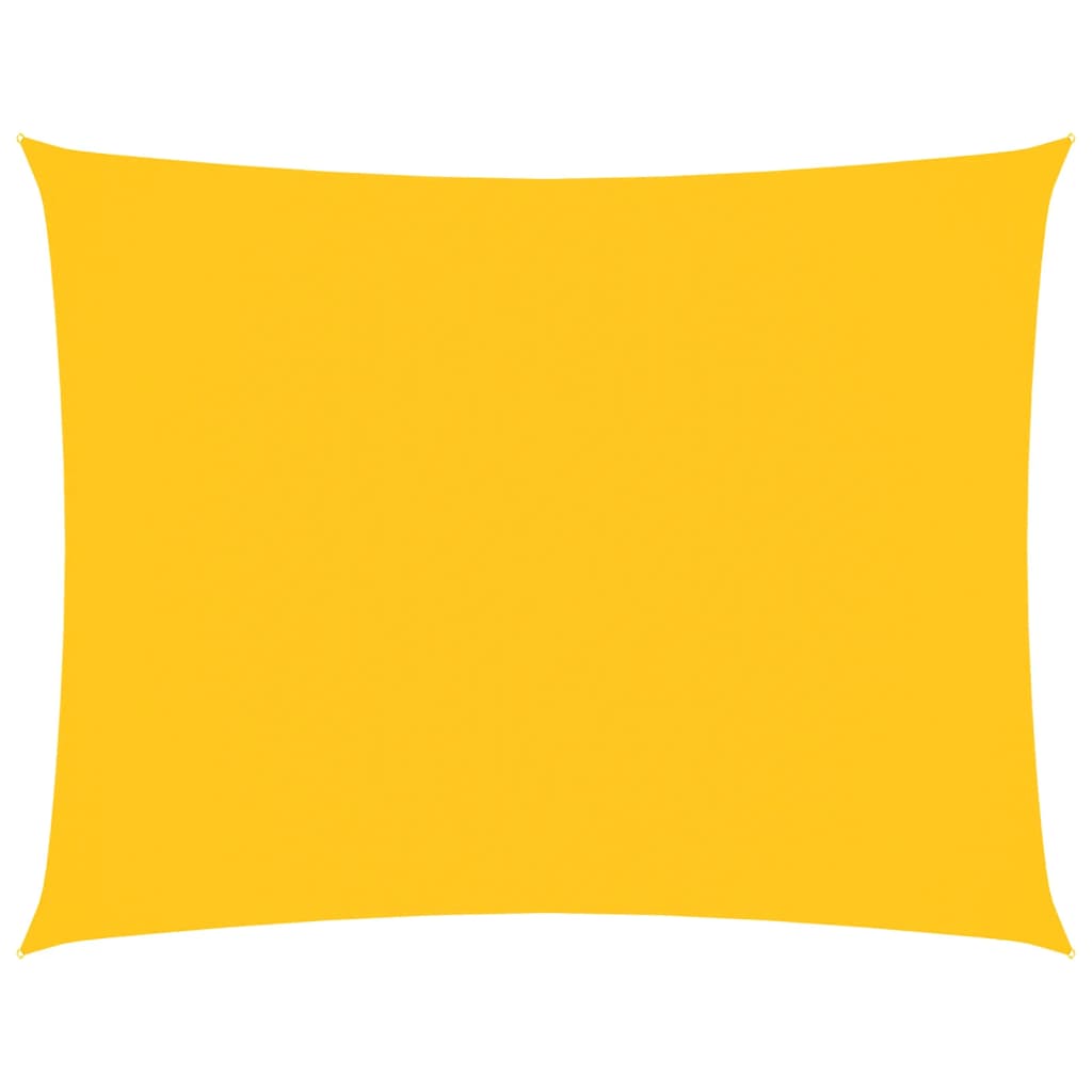 vidaXL Oxford Fabric Sail Shade 2 x 3.5 m Yellow - Image 13 of 90