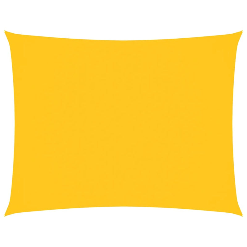 vidaXL Oxford Fabric Sail Shade 2 x 3.5 m Yellow - Image 13 of 90