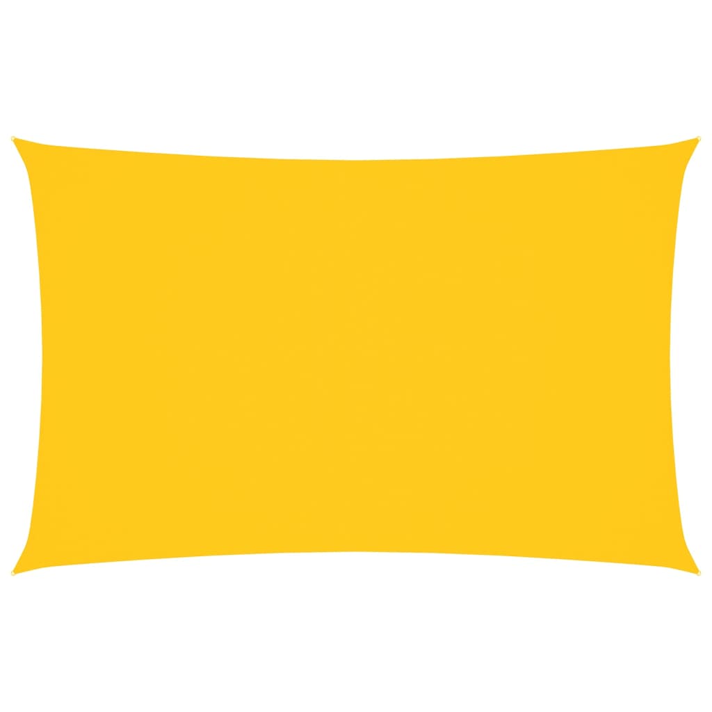 vidaXL Oxford Fabric Sail Shade 2 x 3.5 m Yellow - Image 20 of 90