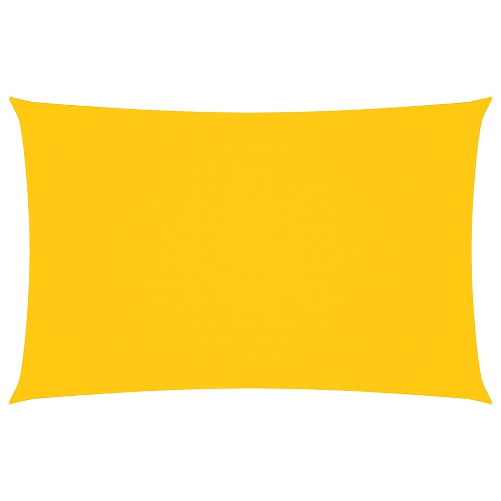 vidaXL Rectangular Oxford Sail Shade 2.5x5 m Yellow - Image 10 of 63