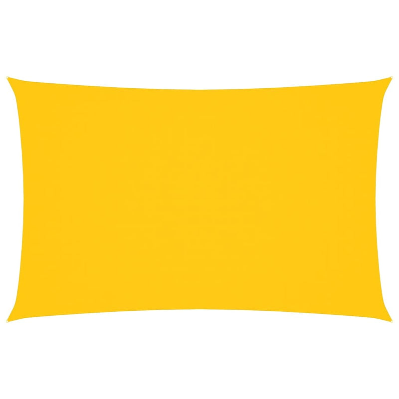 vidaXL Rectangular Oxford Sail Shade 2.5x5 m Yellow - Image 10 of 63
