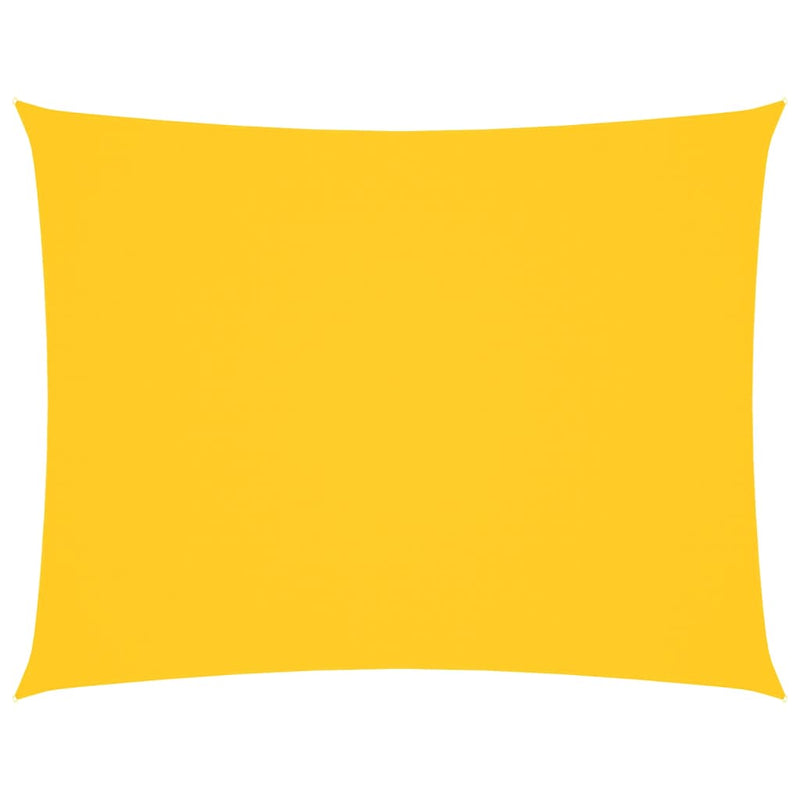 Toldo Vela de Sombra Rectangular vidaXL de Tela Oxford 3x4 m Amarillo - Image 13 of 99