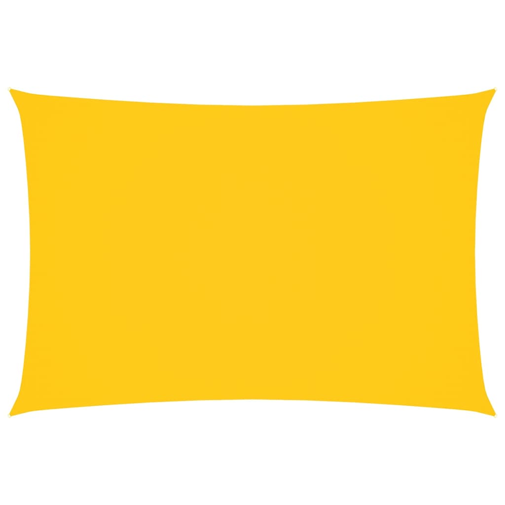 Toldo Vela de Sombra Rectangular vidaXL de Tela Oxford 3x4 m Amarillo - Image 14 of 99