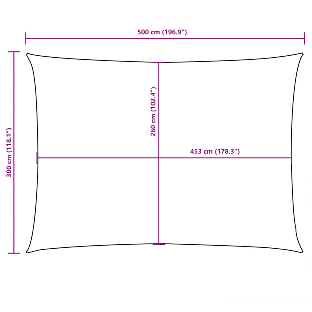 vidaXL Parasole a Vela in Tessuto Oxford 2 x 4 m Giallo - Image 81 of 90