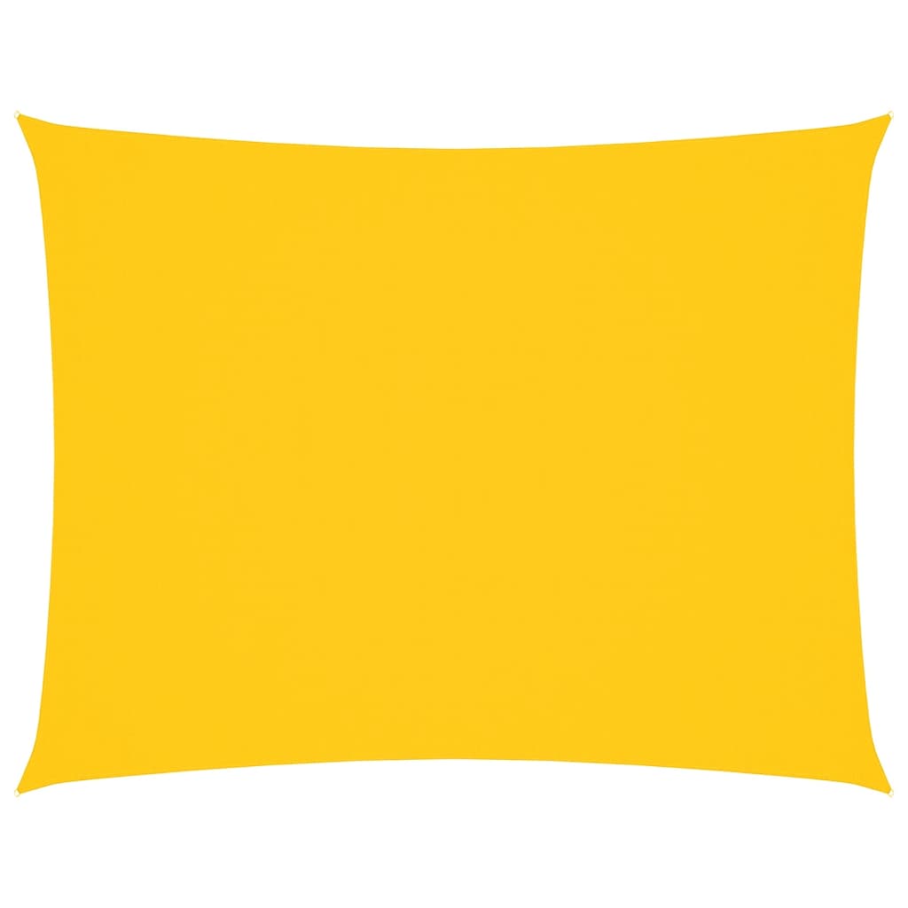 Parasole a Vela in Tessuto Oxford 2 x 4 m Giallo - immagine 13 | SolPatio - Image 13 of 90