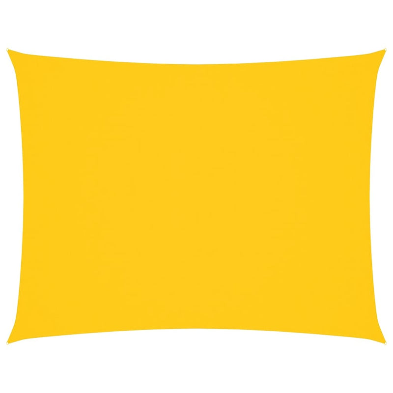 Parasole a Vela in Tessuto Oxford 2 x 4 m Giallo - immagine 13 | SolPatio - Image 13 of 90