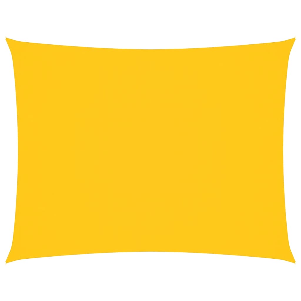 vidaXL Rectangular Oxford Sail Shade 2.5x5 m Yellow - Image 13 of 63