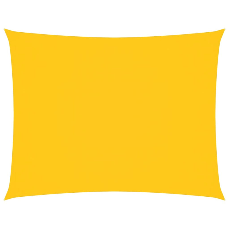 vidaXL Rectangular Oxford Sail Shade 2.5x5 m Yellow - Image 13 of 63