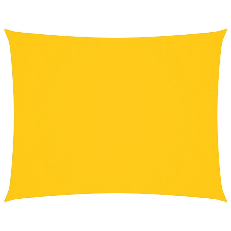 vidaXL Yellow 5x7 m Oxford Fabric Sail Shade - Image 16 of 108