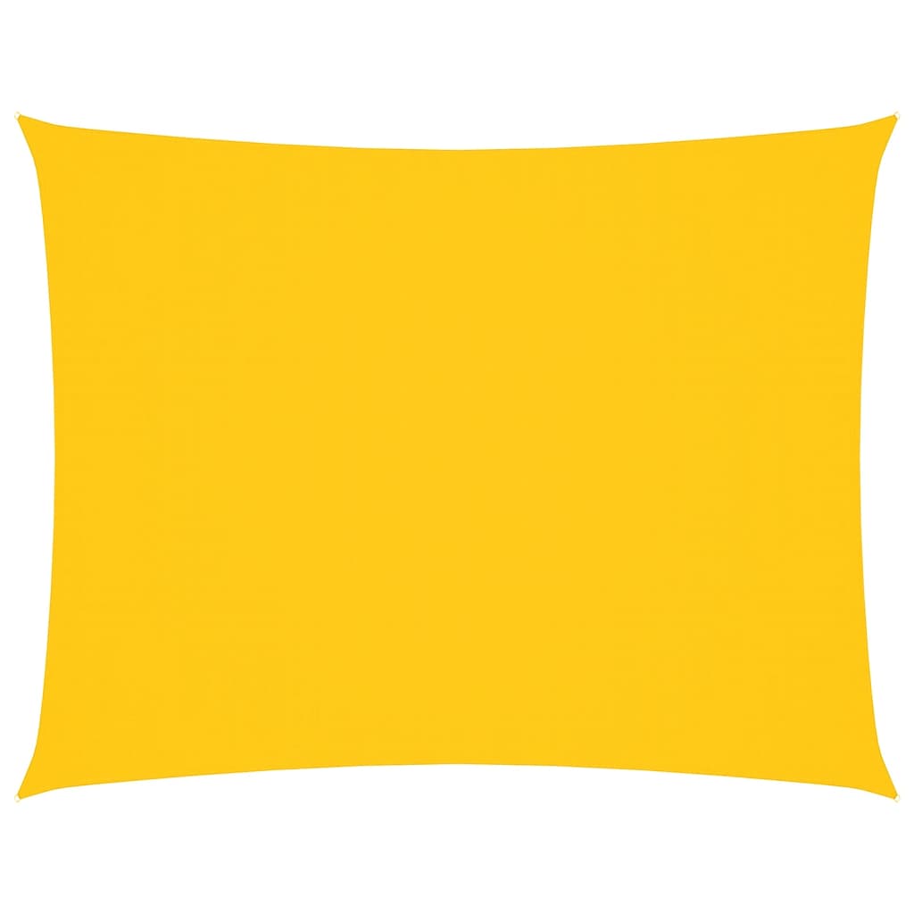 vidaXL Oxford Fabric Sail Shade 2 x 3.5 m Yellow - Image 11 of 90