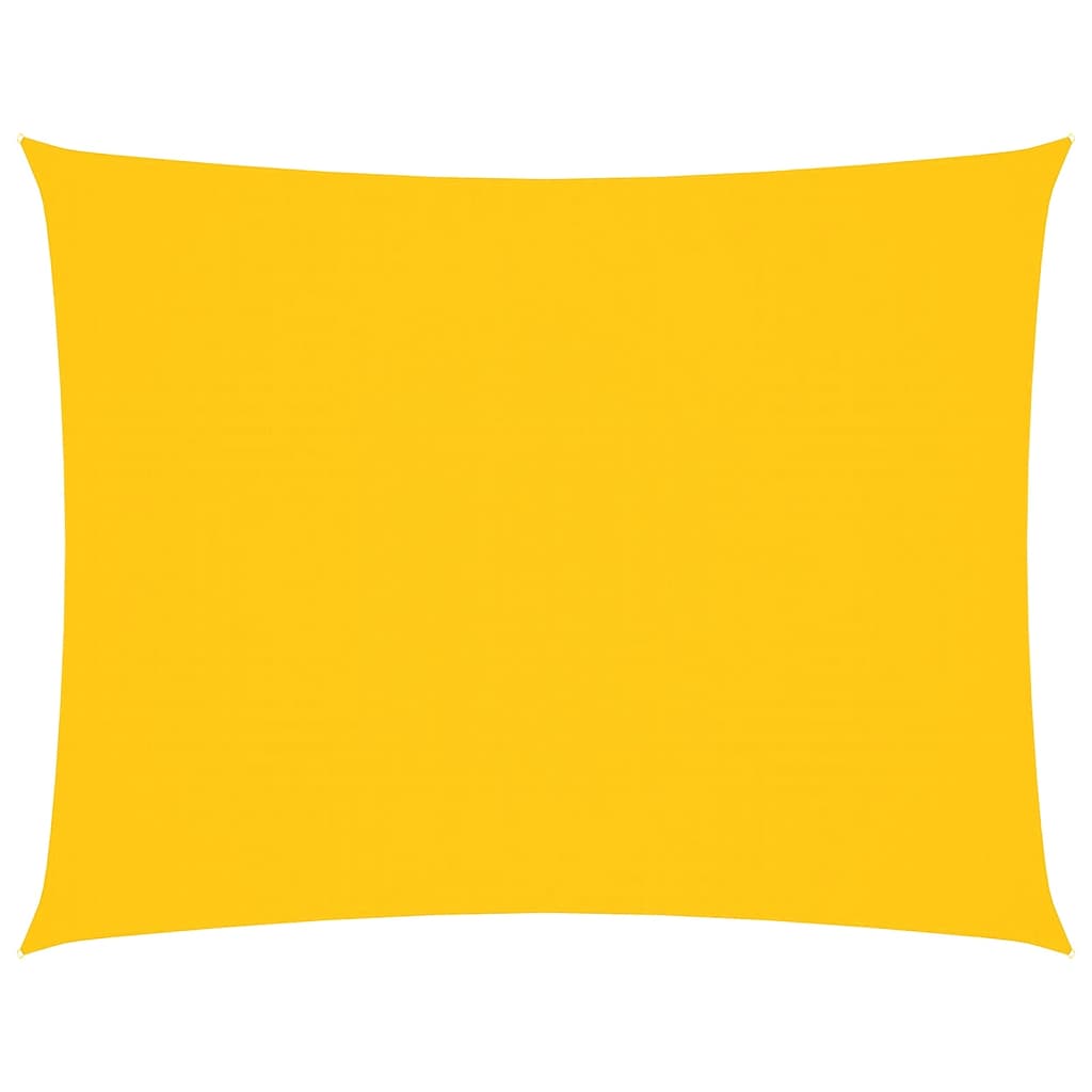 Parasole a Vela in Tessuto Oxford 2 x 4 m Giallo - immagine 16 | SolPatio - Image 16 of 90