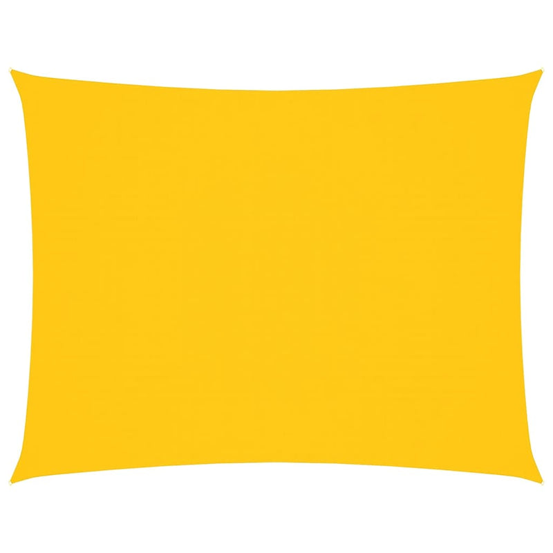 Parasole a Vela in Tessuto Oxford 2 x 4 m Giallo - immagine 16 | SolPatio - Image 16 of 90