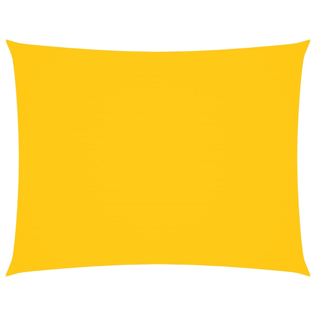 vidaXL Yellow 5x7 m Oxford Fabric Sail Shade - Image 17 of 108
