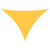 vidaXL Triangular Oxford Fabric Sail Shade 3x3x3 m Yellow - Image 7 of 45