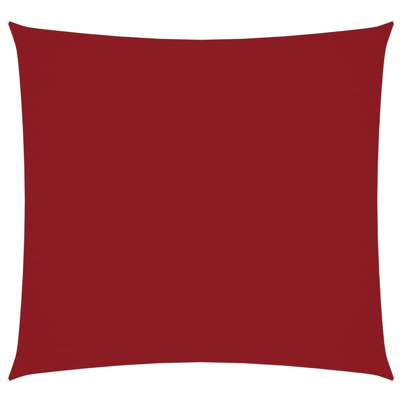 vidaXL Toldo vela cuadrado de tela Oxford 2x2 m Rojo - Image 4 of 27