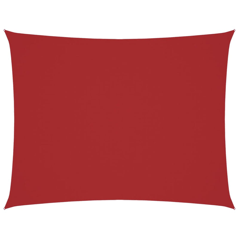 Parasole a Vela Oxford Rettangolare 2×3 m Rosso - Image 2 of 9