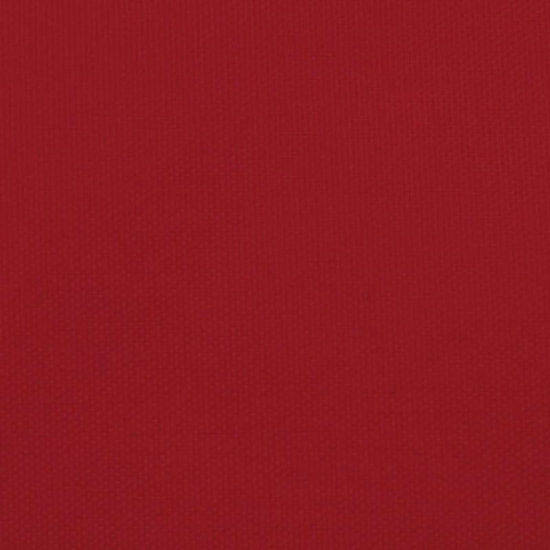 Parasole a Vela in Tessuto Oxford 2,5×3 m Rosso - Image 9 of 14