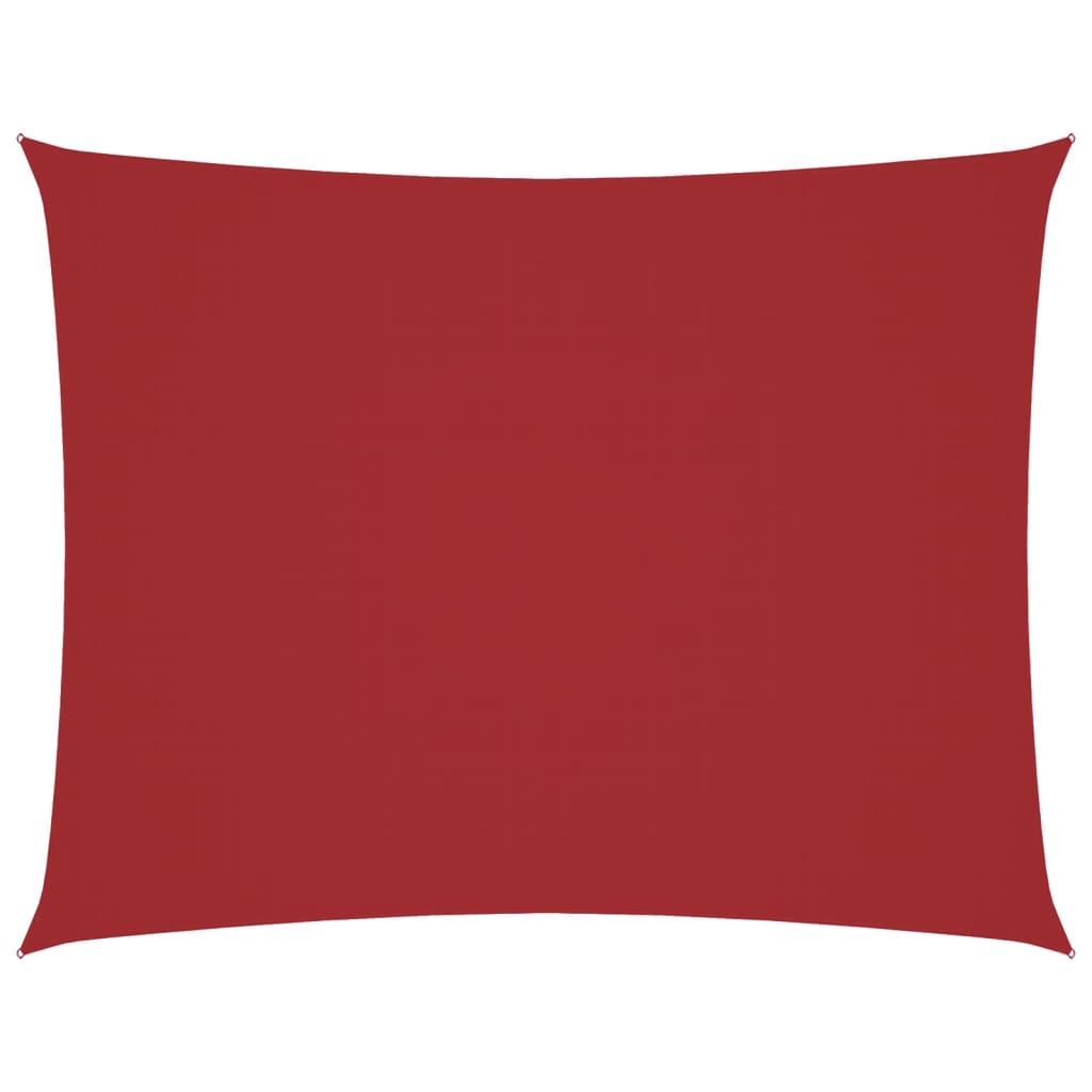 Parasole a Vela Oxford Rettangolare 2x4,5 m Rosso - immagine 14 | SolPatio - Image 14 of 108