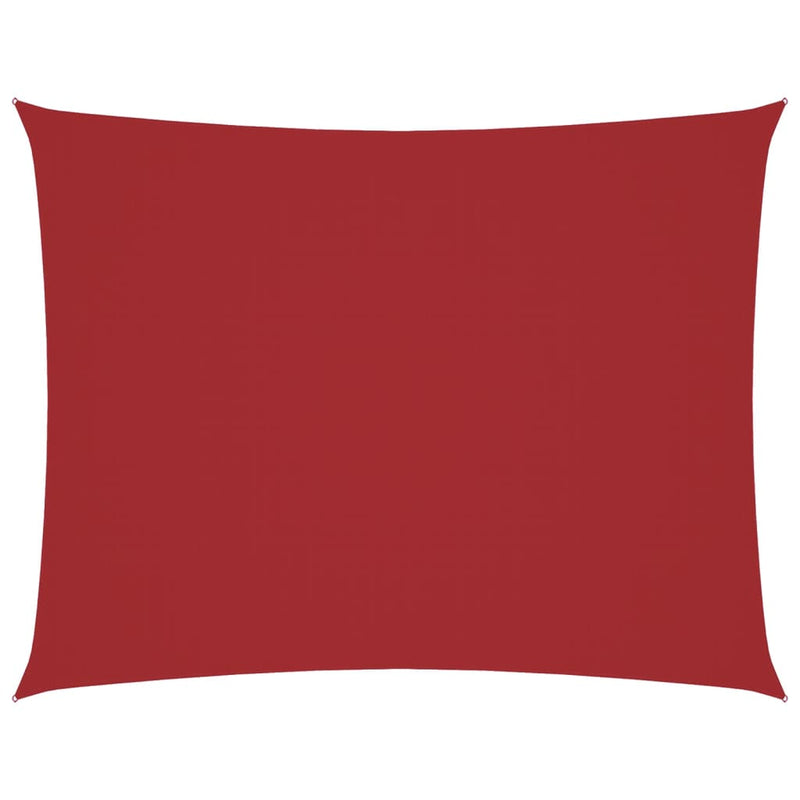 Parasole a Vela Oxford Rettangolare 2x4,5 m Rosso - immagine 14 | SolPatio - Image 14 of 108