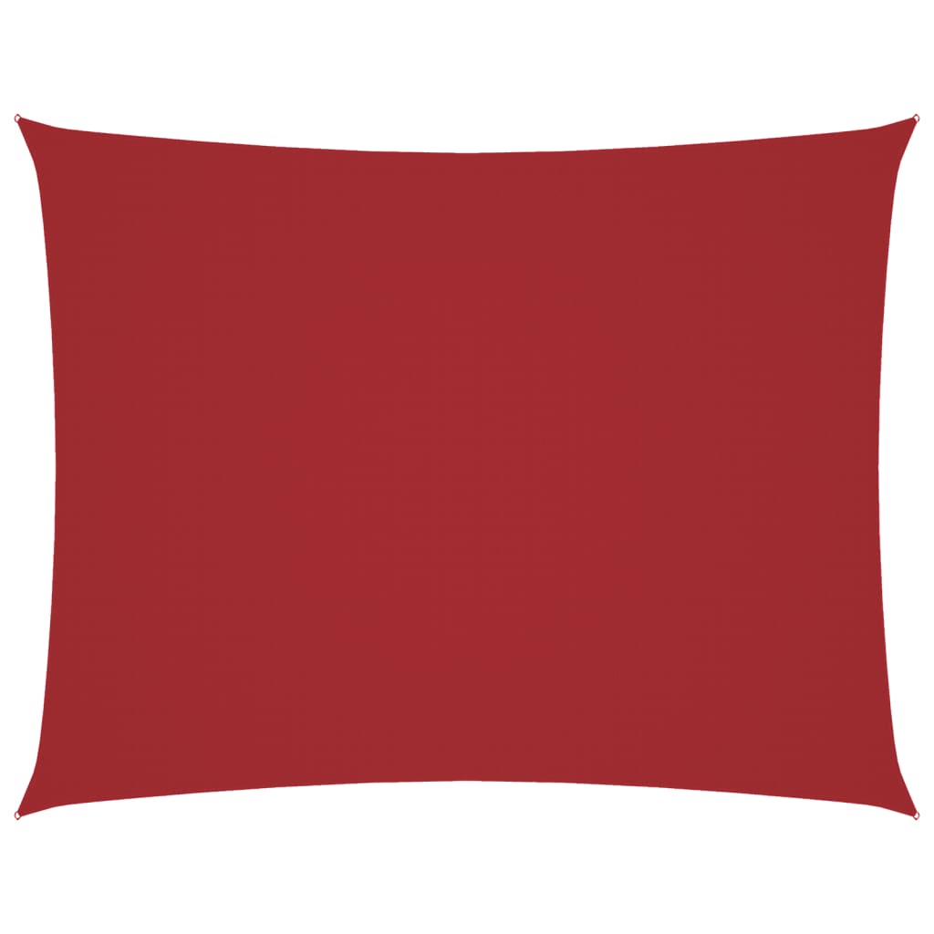 Parasole a Vela Oxford Rettangolare 2,5×4 m Rosso - Image 4 of 40