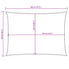 Parasole a Vela Oxford Rettangolare 2,5×4 m Rosso - Image 24 of 40