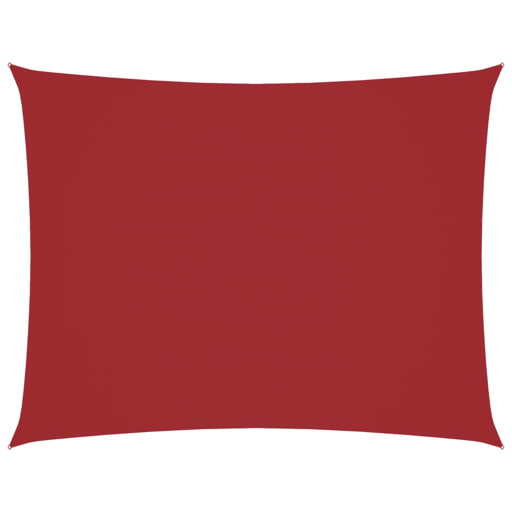 vidaXL Toldo vela de tela Oxford 3x4 m Rojo - Image 14 of 90