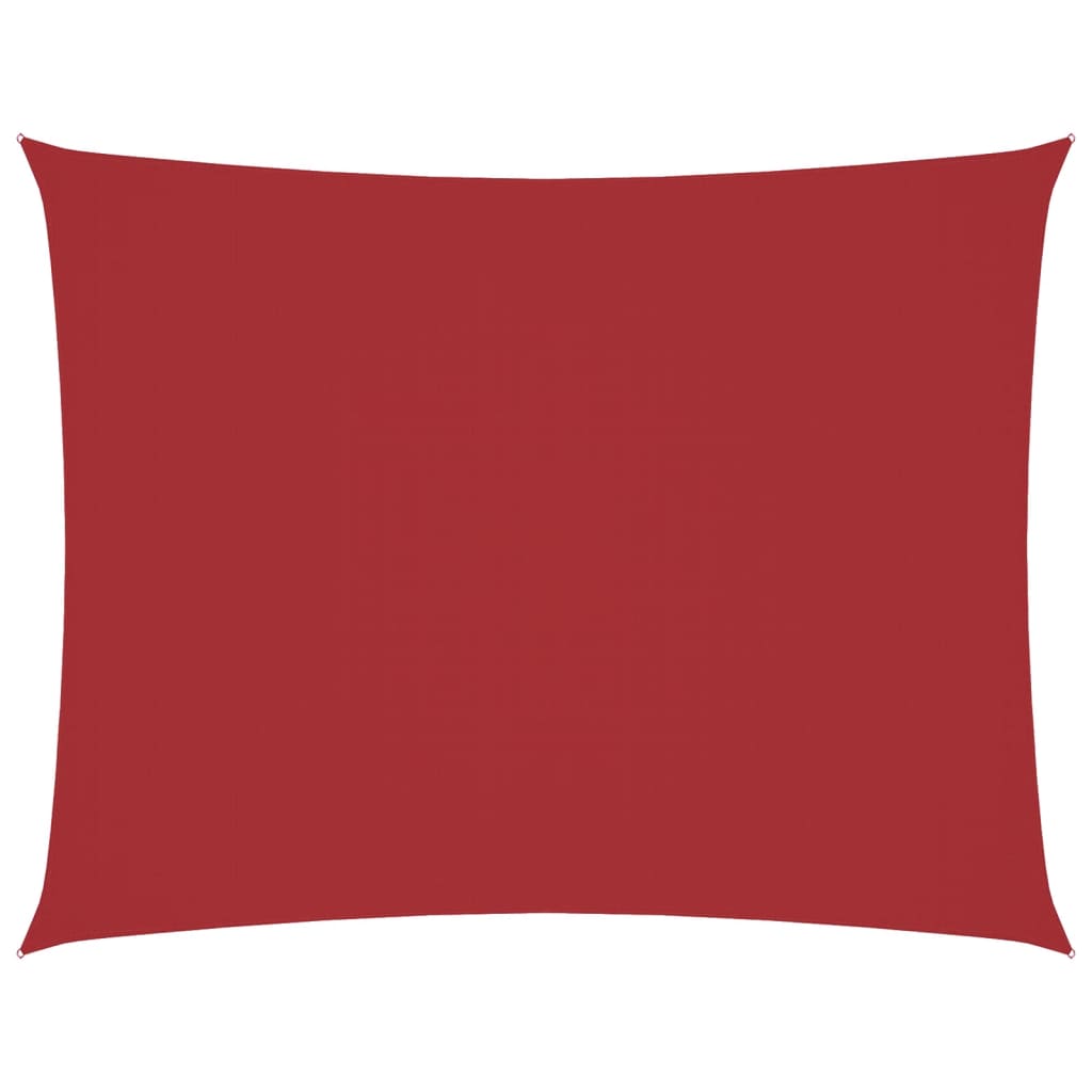 vidaXL Toldo vela de tela Oxford 3x4 m Rojo - Image 15 of 90