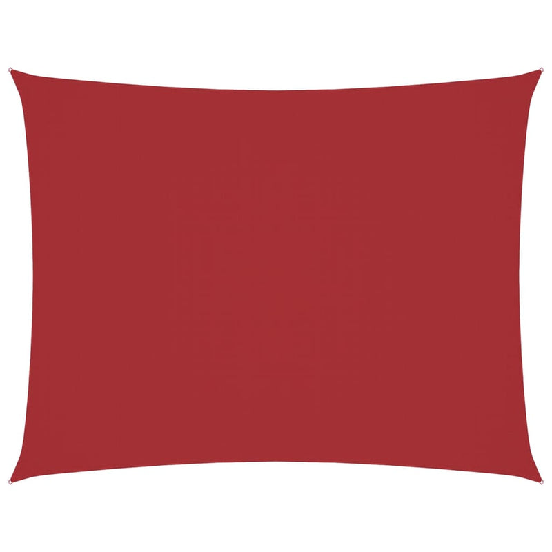Parasole a Vela Oxford Rettangolare 2x4,5 m Rosso - immagine 20 | SolPatio - Image 20 of 108