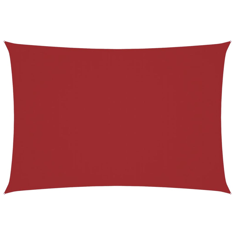 Parasole a Vela Tessuto Oxford Rettangolare 3×6 m Rosso - Image 4 of 31